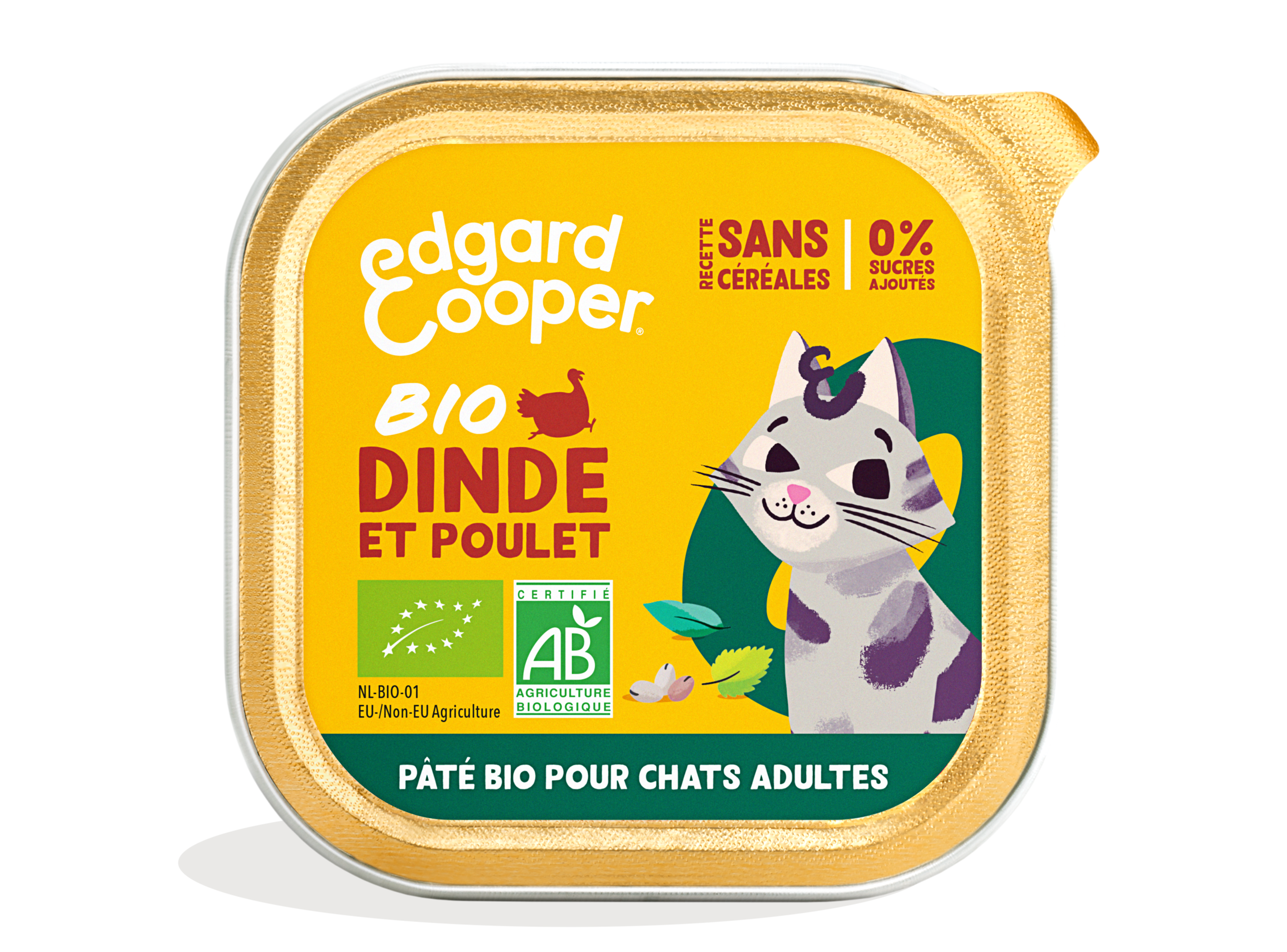Edgard & Cooper — Pâté Dinde & Poulet Bio