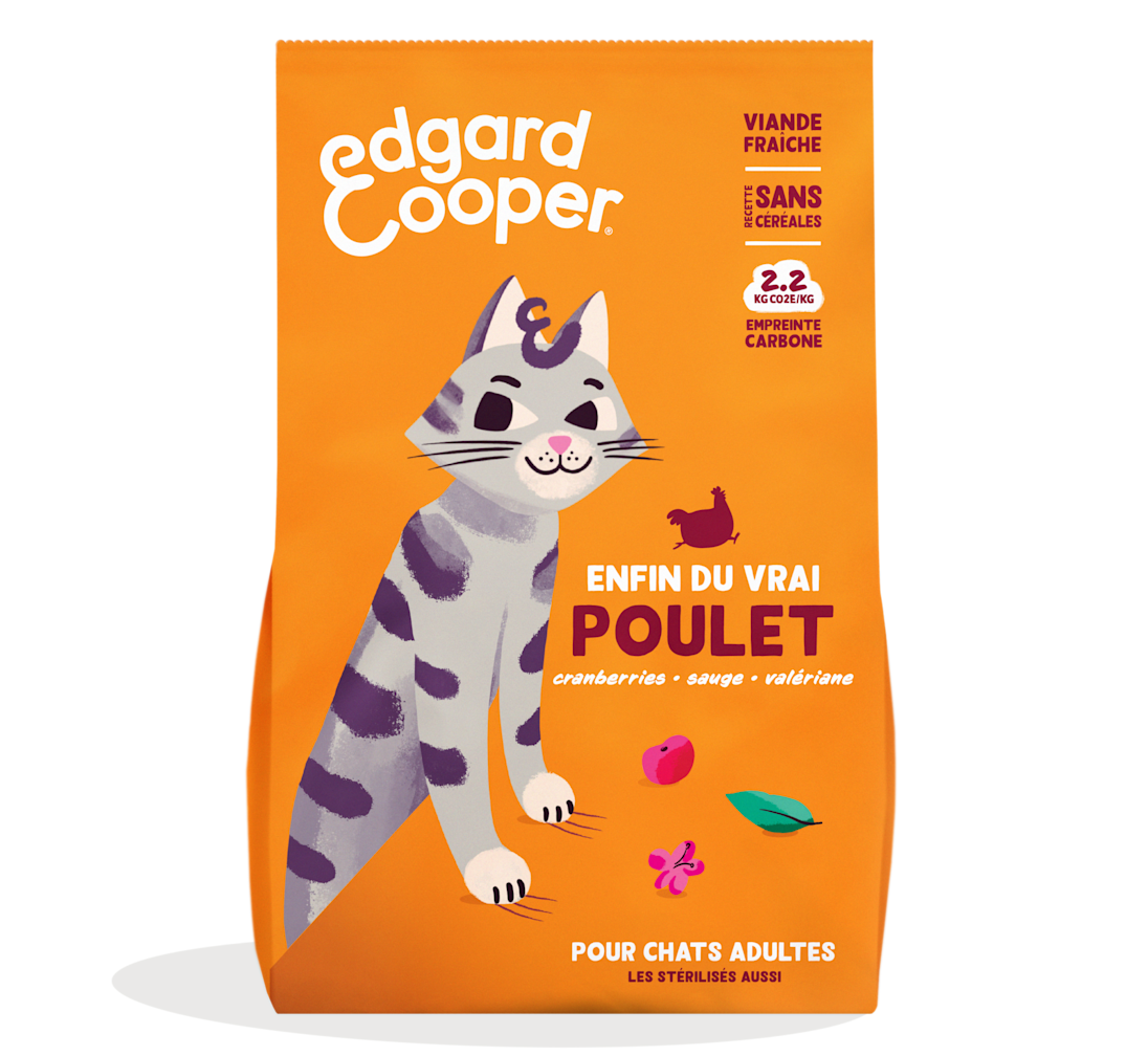 Edgard & Cooper — Poulet frais · chat adulte