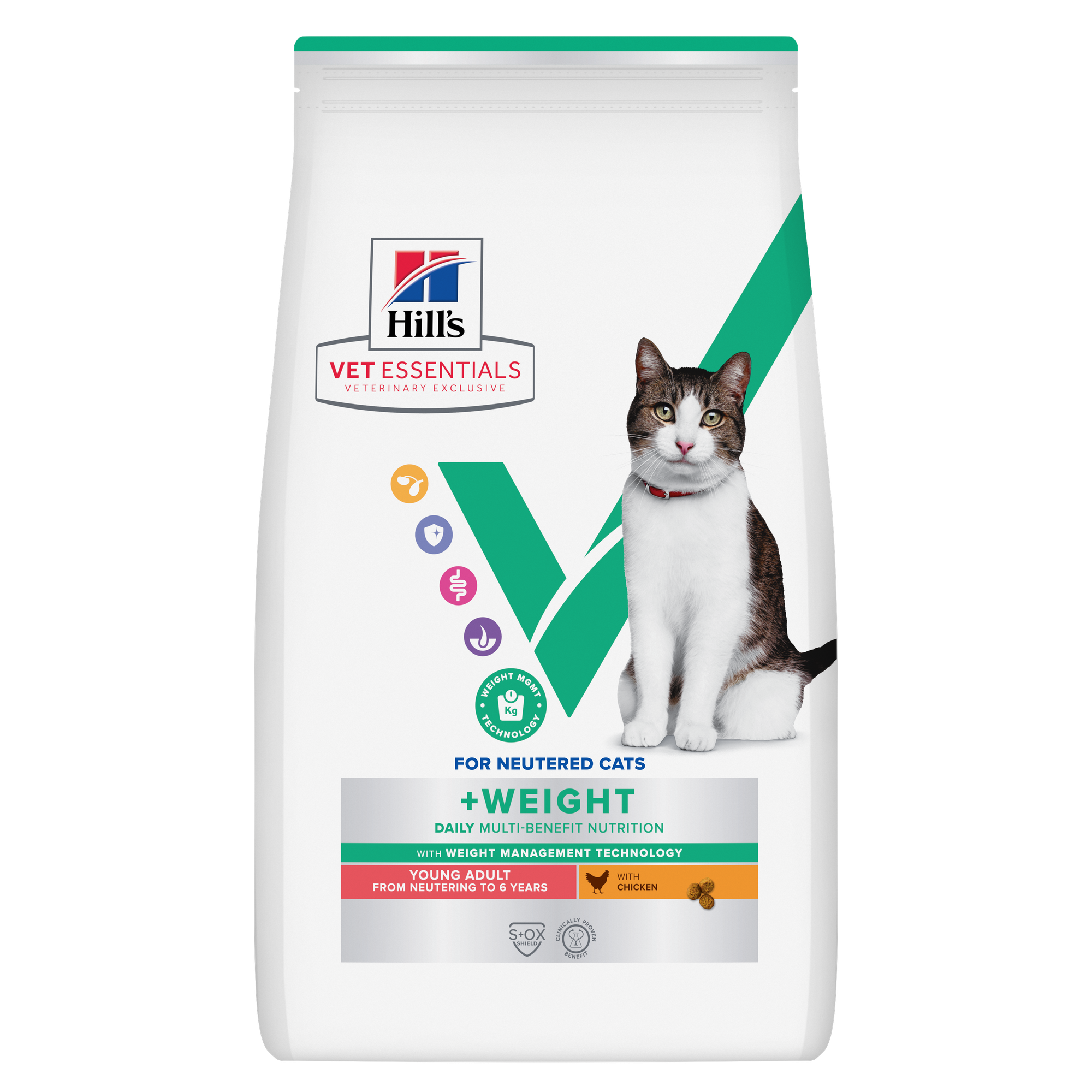 Hill’s — VET ESSENTIALS MULTI-BENEFIT + WEIGHT · poulet