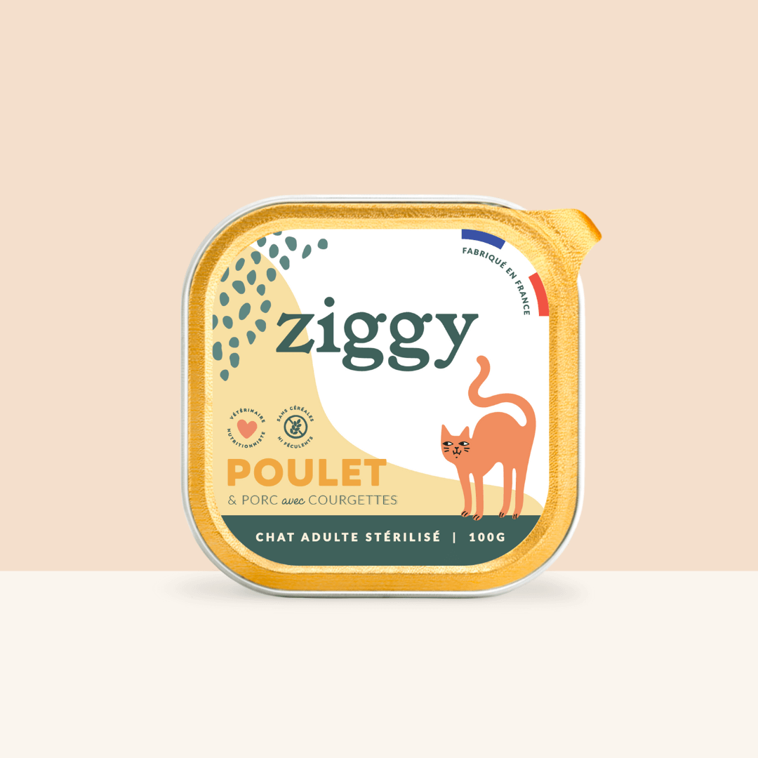 Ziggy — Pâtée chat stérilisé au poulet